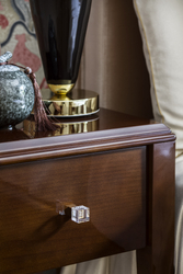 REA GOLD black table lamp with black base