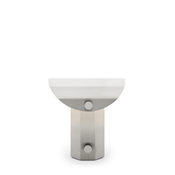 APOLIN portable lamp brushed steel