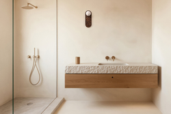 Kinkiet owalny LEGRA IP44, ciemny brąz