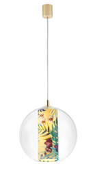 FERIA M yellow pendant lamp, 30 cm