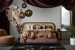 Lampa wisząca AVIA BLACK L przydymiona, 40 cm