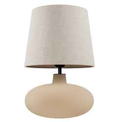 SAWA table lamp flax  beige base