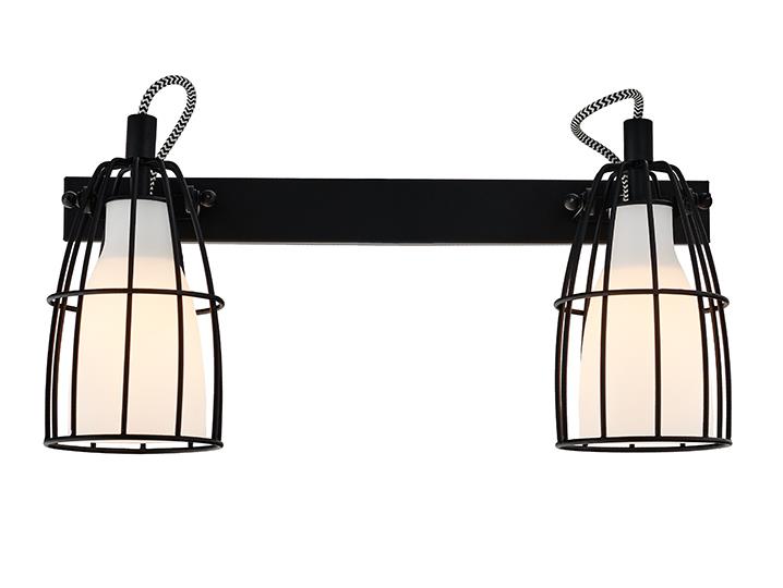 Настінний світильник FRAME 2 чорний KASPA З ВИСТАВКИ, Kaspa