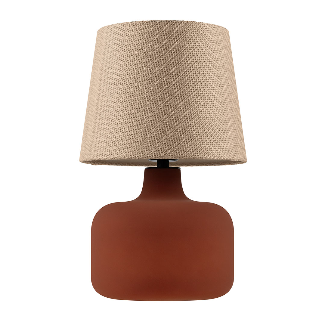 GAJA table lamp latte, terracotta base