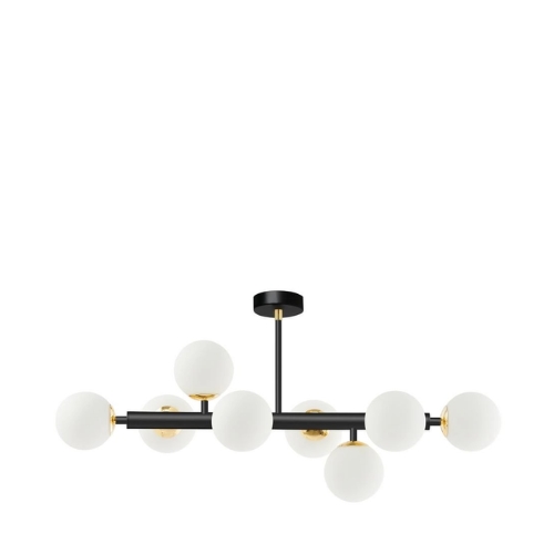 Lampa przysufitowa CUMULUS 3 czarna